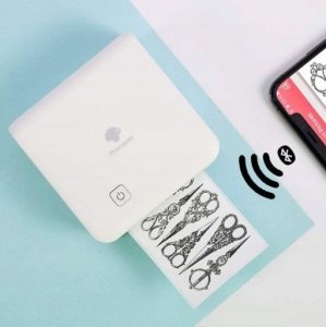 Drukarka etykiet Phomemo Phomemo M02 Pro Drukarka Termiczna Bluetooth 300dpi Do Zdjęć Naklejek Notatek Etykiet / Biała 11