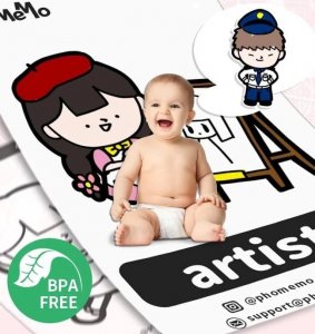 Drukarka etykiet Phomemo Phomemo M04 As Mini Drukarka Termiczna Bluetooth Do Notatek Naklejek Etykiet Zdjęć Grafik / 15-110mm / 300dpi 8