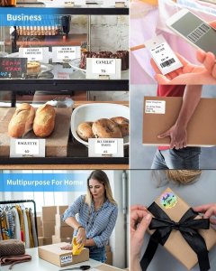 Drukarka etykiet Phomemo Phomemo M200 Drukarka Termiczna Bluetooth 20-75mm 203dpi Do Etykiet Zdjęć Notatek Naklejek / Czarna 6