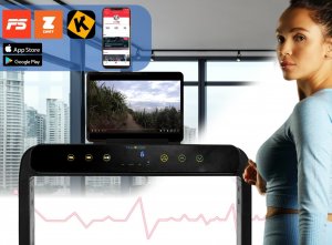 Bieżnia Thunder RACE-GOLD elektryczna 8