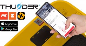 Bieżnia Thunder RACE-GOLD elektryczna 9