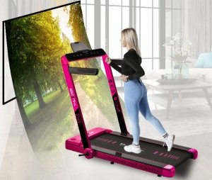 Bieżnia Thunder RACE-PINK elektryczna 2