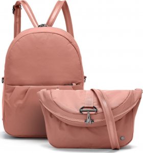 Pacsafe Citysafe CX convertible backpack Econyl Rose 10