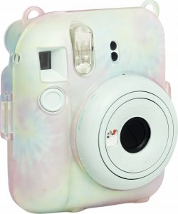 Pokrowiec LoveInstant Futerał Etui Pokrowiec Case do FujiFilm INSTAX Mini 12 + Kieszeń na Zdjęcia / Wielokolorowy Jasny 11