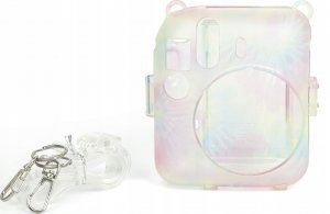 Pokrowiec LoveInstant Futerał Etui Pokrowiec Case do FujiFilm INSTAX Mini 12 + Kieszeń na Zdjęcia / Wielokolorowy Jasny 6