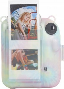 Pokrowiec LoveInstant Futerał Etui Pokrowiec Case do FujiFilm INSTAX Mini 12 + Kieszeń na Zdjęcia / Wielokolorowy Jasny 7