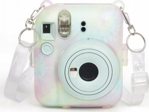 Pokrowiec LoveInstant Futerał Etui Pokrowiec Case do FujiFilm INSTAX Mini 12 + Kieszeń na Zdjęcia / Wielokolorowy Jasny 8