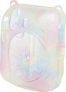 Pokrowiec LoveInstant Futerał Etui Pokrowiec Case do FujiFilm INSTAX Mini 12 + Kieszeń na Zdjęcia / Wielokolorowy Jasny 10