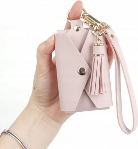 Pokrowiec LoveInstant Futerał Etui na Zdjęcia do FujiFilm Instax Mini / ZINK + Breloczek Klucze / Różowy 7