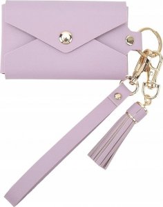 Pokrowiec LoveInstant Futerał Etui na Zdjęcia do FujiFilm Instax Mini / ZINK + Breloczek Klucze / Fioletowy 3