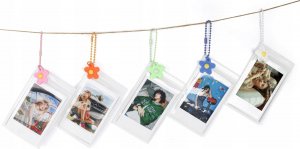 Pokrowiec LoveInstant 5x Futerał Etui Ramki Wiszące na Zdjęcia do Fuji INSTAX Mini 12 40 11 8 7s EVO LiPlay Link 2 SE / ZINK 5