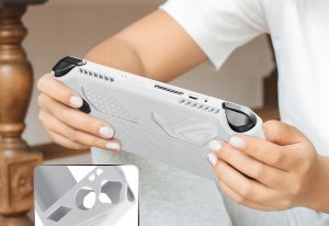 JYS Osłona Silikonowa Pokrowiec Futerał Etui Case do Asus Rog Ally JYS-RA006 / Biały 3