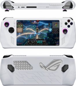 JYS Osłona Silikonowa Pokrowiec Futerał Etui Case do Asus Rog Ally JYS-RA006 / Biały 4