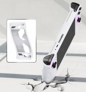 JYS Osłona Silikonowa Pokrowiec Futerał Etui Case do Asus Rog Ally JYS-RA006 / Biały 7