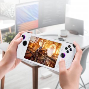 JYS Osłona Silikonowa Pokrowiec Futerał Etui Case do Asus Rog Ally JYS-RA006 / Biały 9