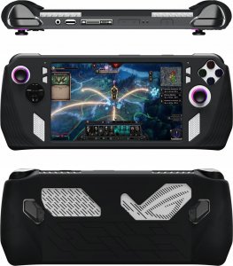 JYS Osłona Silikonowa Pokrowiec Futerał Etui Case do Asus Rog Ally JYS-RA006 / Czarny 4