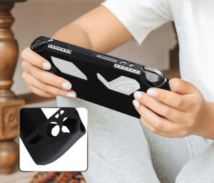 JYS Osłona Silikonowa Pokrowiec Futerał Etui Case do Asus Rog Ally JYS-RA006 / Czarny 6