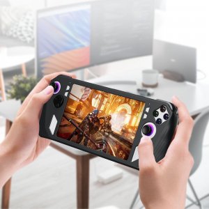 JYS Osłona Silikonowa Pokrowiec Futerał Etui Case do Asus Rog Ally JYS-RA006 / Czarny 8