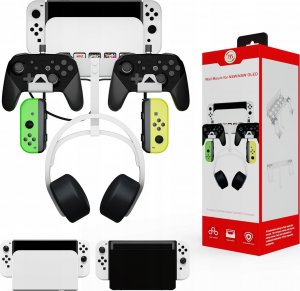 JYS Uchwyt Ścienny Wieszak na Ścianę do Nintendo Switch / Switch OLED / Switch LITE / NS252 3