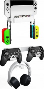 JYS Uchwyt Ścienny Wieszak na Ścianę do Nintendo Switch / Switch OLED / Switch LITE / NS252 5