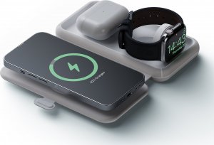 Ładowarka Xtorm Składana bezprzewodowa ładowarka podróżna 3w1 15W Szara 2