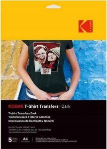 Kodak Papier A4 TRANSFEROWY / Naprasowanka / Kodak T-Shirt Czarny / CAT 3510-553 1