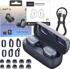 Słuchawki EarFun EarFun Free Pro 3 niebieskie (TW400L) 2