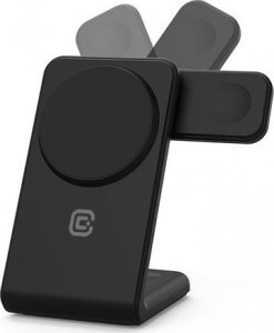 Ładowarka Crong Ładowarka bezprzewodowa 3w1 z MagSafe do iPhone, Apple Watch i AirPods 2