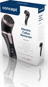 Concept Elektryczny pilnik do stóp czarny PN3020 16