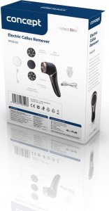Concept Elektryczny pilnik do stóp czarny PN3020 17