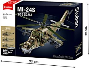 tomdorix Klocki wojsko HELIKOPTER MI24S Rosyjski Śmigłowiec Szturmowy 15