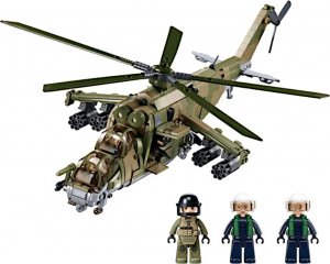 tomdorix Klocki wojsko HELIKOPTER MI24S Rosyjski Śmigłowiec Szturmowy 5