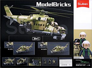 tomdorix Klocki wojsko HELIKOPTER MI24S Rosyjski Śmigłowiec Szturmowy 7