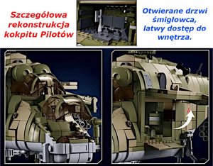 tomdorix Klocki wojsko HELIKOPTER MI24S Rosyjski Śmigłowiec Szturmowy 8
