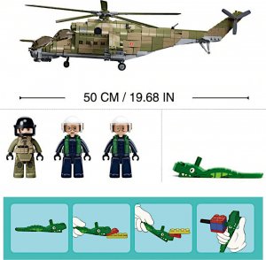 tomdorix Klocki wojsko HELIKOPTER MI24S Rosyjski Śmigłowiec Szturmowy 9