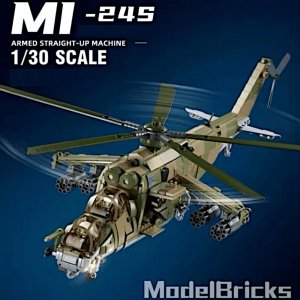 tomdorix Klocki wojsko HELIKOPTER MI24S Rosyjski Śmigłowiec Szturmowy 10