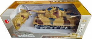 tomdorix Tygrys R/C Czołg Zdalnie Sterowany Na Pilota Radio Baterie Ze Świecącymi Reflektorami LED 13