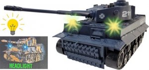 tomdorix Czołg Na Radio Tygrys R/C Zdalnie Sterowany ze Świecącymi Reflektorami LED 2