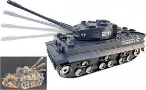 tomdorix Czołg Na Radio Tygrys R/C Zdalnie Sterowany ze Świecącymi Reflektorami LED 5
