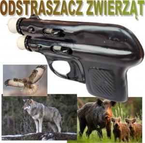 tomdorix KORKOWIEC PRL Odstraszasz Zwierzyny Rewolwer METALOWY Pistolet Hukowy Na Korki 2