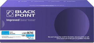 Toner Black Point BLACK POINT LCBPC067HC zamiennik CANON CRG-067HC (cyan) 1