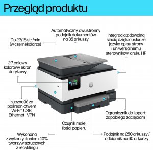 Urządzenie wielofunkcyjne HP OfficeJet Pro 9120b (4V2N0B) 16