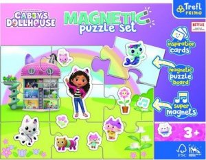 Trefl Puzzle magnetyczne Świat Gabi Gabbys Dollhouse 1