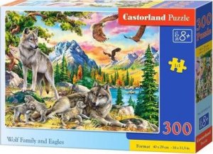 Castorland Puzzle 300 Wolf Family and Eagles CASTOR 1