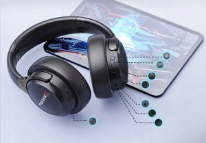 Słuchawki Feegar Mello czarne 12