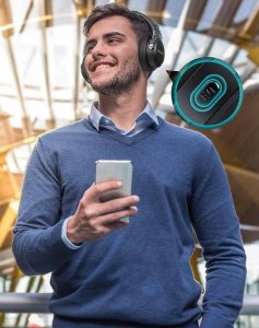 Słuchawki Feegar Mello czarne 5