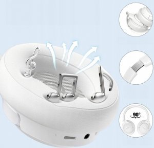 Słuchawki Feegar Mello białe 3