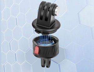Puluz Szybkozłączka / Mocowanie / Uchwyt na Magnes do GoPro HERO 11 10 9 8 7 6 5 4 / SJCAM / Xiaomi / DJI / PU706B 6