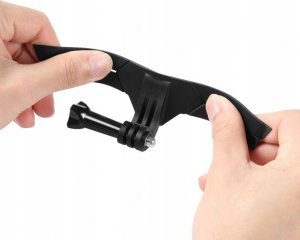 Puluz Uchwyt na Kask na Motor Rower Narty do GoPro / XIAOMI / SJCAM / DJI / PU847B 4
