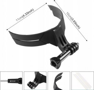 Puluz Uchwyt na Kask na Motor Rower Narty do GoPro / XIAOMI / SJCAM / DJI / PU847B 8